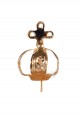 Corona para Nuestra Señora de Fátima 12cm a 17cm, Chapa 3 Agujeros