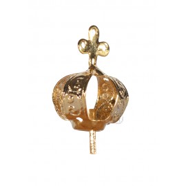 Coroa para Nossa Senhora de Fátima 12cm a 17cm, Chapa 4 furos