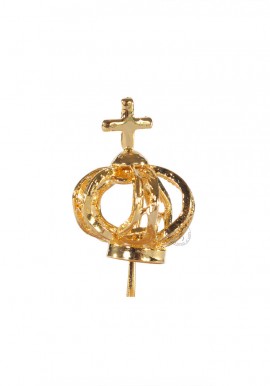Coroa para Nossa Senhora de Fátima 17cm a 22cm, Filigrana