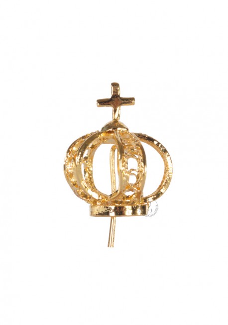 Coroa para Nossa Senhora de Fátima 17cm a 28cm, Filigrana