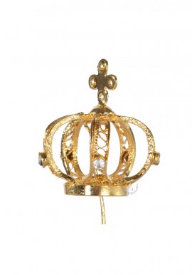 Coroa para Nossa Senhora de Fátima 35cm, Filigrana