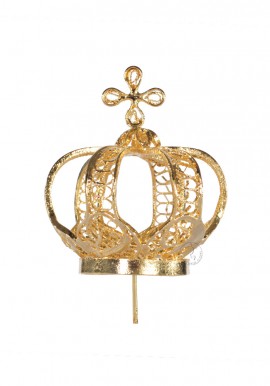Coroa para Nossa Senhora de Fátima 45cm, Filigrana