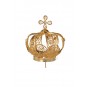Crown for Our Lady of Fatima 50cm to 53cm, Filigree
