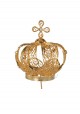 Coroa para Nossa Senhora de Fátima 50cm a 100cm, Filigrana