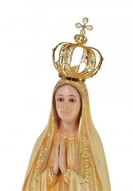 Corona para Nuestra Señora de Fátima 53cm a 64cm, Filigrana