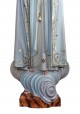 Estatua de Nuestra Señora de Fátima Capelinha en Madera 60cm