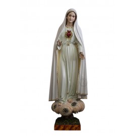 Immaculate Heart of Mary, in Wood 103cm