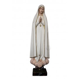 Our Lady of Fatima Pilgrim in Wood 120cm