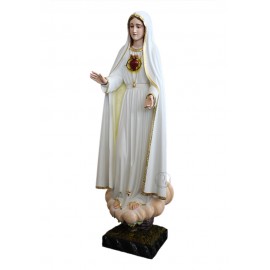 Imaculado Coração de Maria em Madeira 80cm