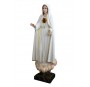 Immaculate Heart of Mary, in Wood 80cm