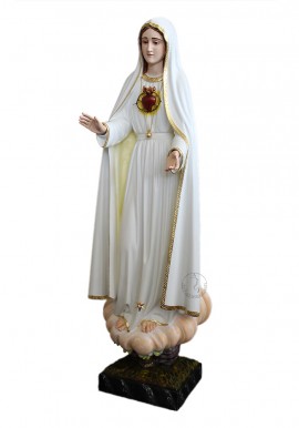 Immaculate Heart of Mary, in Wood 103cm mod.2