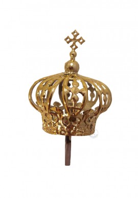 Coroa para Nossa Senhora de Fátima 50cm a 60cm, Plástico
