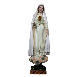 Imaculado Coração de Maria em Madeira 40cm