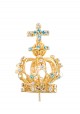 Coroa para Nossa Senhora de Fátima 45cm a 53cm, Filigrana (Rica)