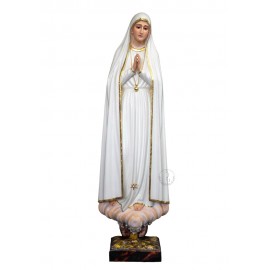 Nuestra Señora de Fátima Peregrina en Madera 60cm