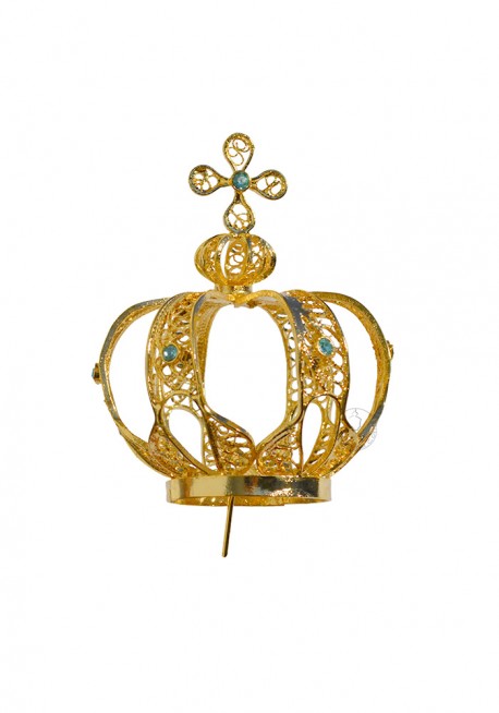 Coroa para Nossa Senhora de Fátima 60cm a 64cm, Filigrana
