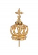 Coroa em Metal banhada a Ouro, para NSF com 45cm a 53cm