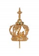 Gold-plated Metal Crown for statues 45cm to 53cm