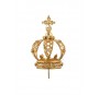 Gold-plated Metal Crown for statues 53cm to 64cm