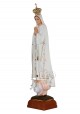 Nossa Senhora de Fátima, Clássica c/ Olhos de Cristal 45cm