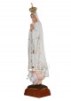 Nuestra Señora de Fátima, clásica con ojos de cristal 45cm