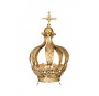 Golden plated Metal Crown for Our Lady of Fatima Capelinha, 120cm to 150cm