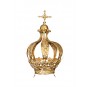 Golden plated Metal Crown for Our Lady of Fatima Capelinha, 120cm to 150cm