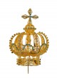 Coroa para Nossa Senhora de Fátima 80cm a 105cm, Filigrana (Rica)