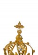 Coroa em Metal banhada a Ouro, para NSF com 70cm a 75cm