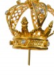 Gold-plated Metal Crown for statues 70cm to 75cm