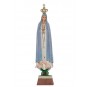 Nuestra Señora de Fátima Peregrina, mod. Tiempo c/ ojos de cristal 27cm