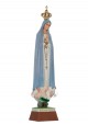 Nossa Senhora de Fátima Peregrina, mod. Tempo c/ olhos cristal 27cm