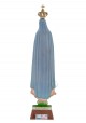 Nossa Senhora de Fátima Peregrina, mod. Tempo c/ olhos cristal 27cm