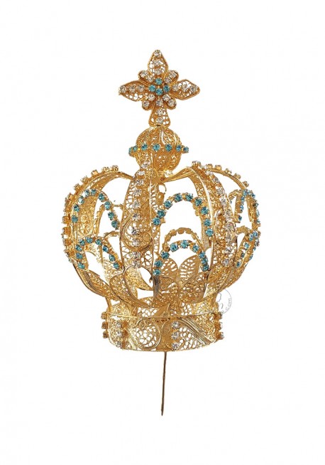 Crown for Our Lady of Fatima 105cm to 120cm, Filigree (Rich)