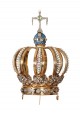 Corona de Metal bañada en Oro para Nuestra Señora de Fátima Capelinha, 70cm a 90cm