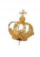 Crown for Our Lady of Fatima, 60cm to 64cm, Filigree. Blue stones.