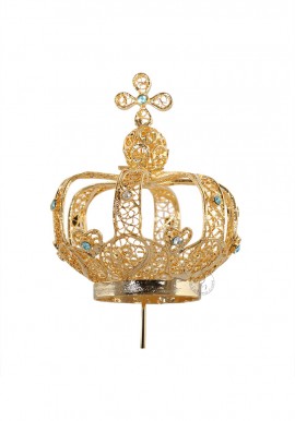 Corona para Nuestra Señora de Fátima 60cm a 73cm, Filigrana