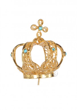 Corona para Nuestra Señora de Fátima 45cm a 53cm, Filigrana