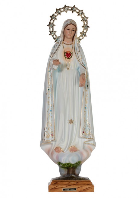 Immaculate Heart of Mary w/ Crystal Eyes