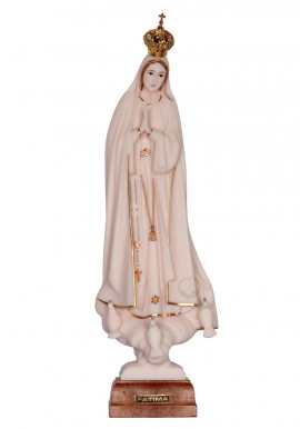 Our Lady of Fatima, Ivory Imitation w / Gallon
