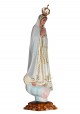 Nuestra Señora de Fátima, Pintura al Óleo e Oro Fino, 73cm