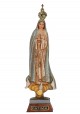 Our Lady of Fatima, Granite Imitation w/ Painted Eyes 17cm