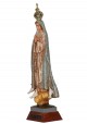 Our Lady of Fatima, Granite Imitation w/ Painted Eyes 17cm