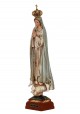 Our Lady of Fatima, Granite Imitation w/ Painted Eyes 35cm