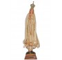 Nuestra Señora de Fátima, patinada con ojos pintados
