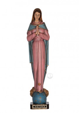 Nossa Senhora de Fátima, Estilizada e Colorida (Vermelho)