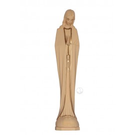 Nuestra Señora de Fátima, imitación estilizada de marfil con galón