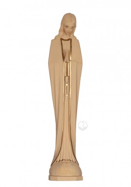 Nuestra Señora de Fátima, imitación estilizada de marfil con galón