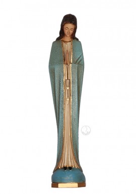 Imagen de Nuestra Señora de Fátima, estilizada y granitada
