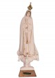 Nossa Senhora de Fátima Capelinha, Imitação de Marfim c/ Galão 28cm